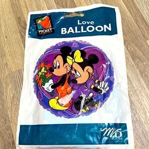 Vintage Mickey and Minnie Balloon Anniversary birthday 90s vintage aesthetic